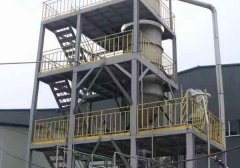 氯化鈉、硫酸鈉蒸發(fā)結(jié)晶設(shè)備安裝完成