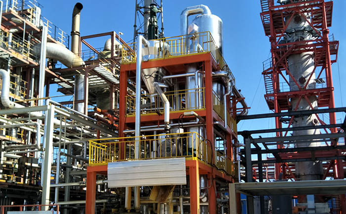 板式降膜蒸發器構成 板式降膜蒸發器構成