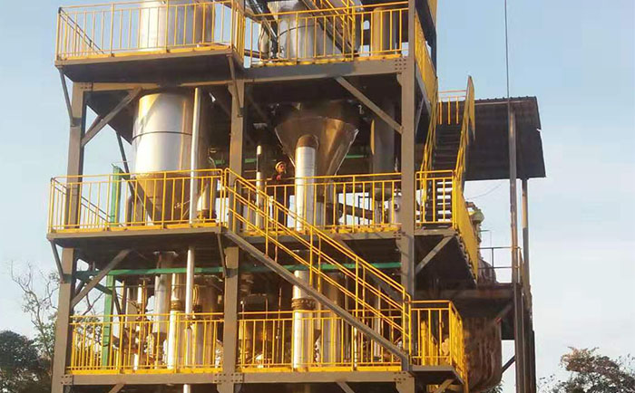 雙效強制循環蒸發器 雙效強制循環蒸發器