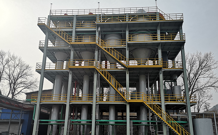 硫酸銨四效蒸發(fā)結(jié)晶項目實拍